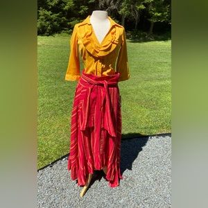 Rock&Roll Cowgirl XL Beautiful Skirt. Fully Lined. Comfortable to wear